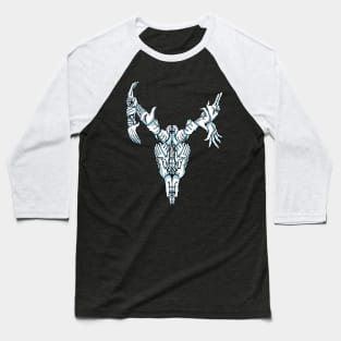 Deer Skull Made of Hands Baseball T-Shirt